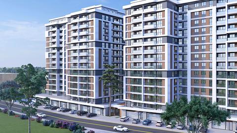 Bycenterlejligheder i Kucukcekmece, Istanbul - 1-3 Værelser med Smart Home-funktioner