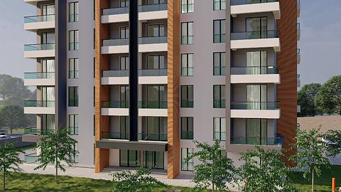 Boligprojekt nær Novamall i Manavgat, Antalya