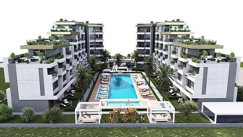 Invest in 1 & 2 Bedroom Apartments for Sale in Aksu, Antalya