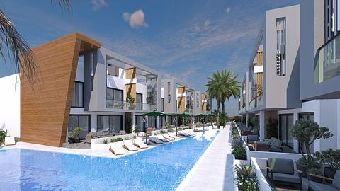 Apartmani sa 2 spavaće sobe u popularnoj Famagusti, Kipar