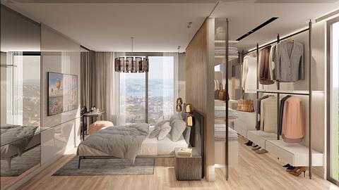 Moderni apartmani u Istanbulu Uskudar s gradskim i morskim pogledima: Na prodaju