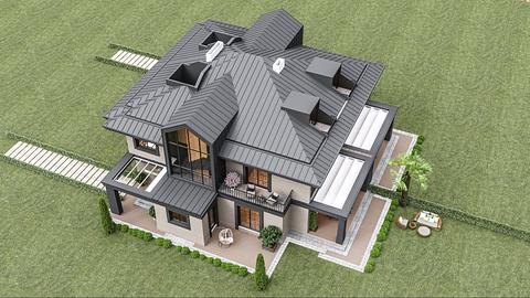 Istanbul Eyupsultan Villa til salg: 7 soveværelser, opholdstilladelse, privat swimmingpool