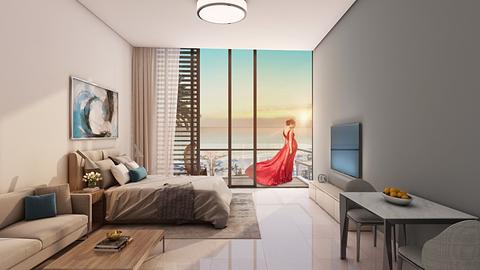 Elegant sea view apartment project in Al Hamriyah, Sharjah
