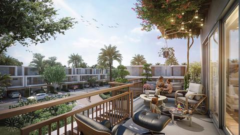 خانه شهری 4 خوابه برای فروش در DAMAC Hills 2، دبی