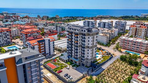 1-кімнатна квартира в районі Авсаллар, Аланія, на продаж біля моря