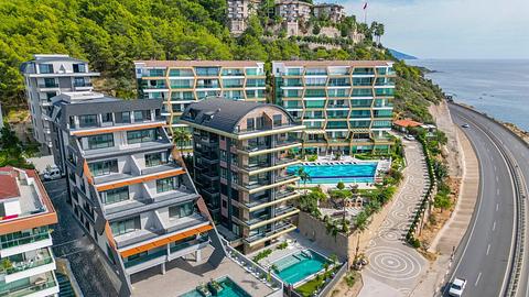 Leilighet med sjøutsikt til salgs i Alanya Kargicak: 1 eller 2 soverom tilgjengelig