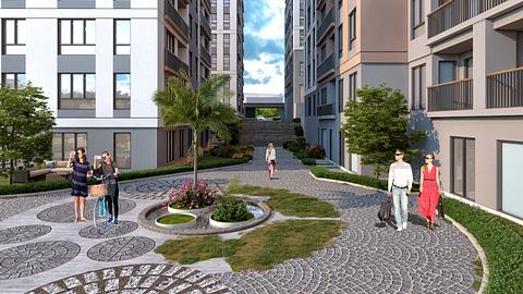 Moderne stilfulde lejligheder til salg i Beylikduzu Istanbul