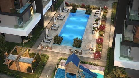 Nydelige 1-roms leiligheter nær stranden i Aksu, Antalya