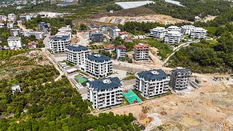 Oba, Alanya Lejligheder med Pool til Salg: 3, 5 Soveværelser