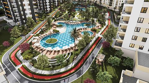 Overkommelige lejligheder med naturudsigt i Dosemealti, Antalya