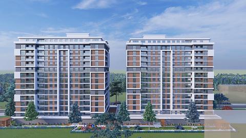 Bycenterlejligheder i Kucukcekmece, Istanbul - 1-3 Værelser med Smart Home-funktioner