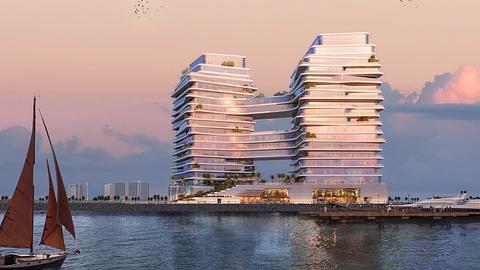 Exceptional project with sea view in Jazeerat Al Marjan