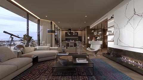 Lejligheder i Beşiktaş med private terrassepools og udsigt over Bosporus
