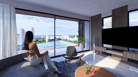 Villas til salg med privat swimmingpool i Tatlisu, Nordcypern