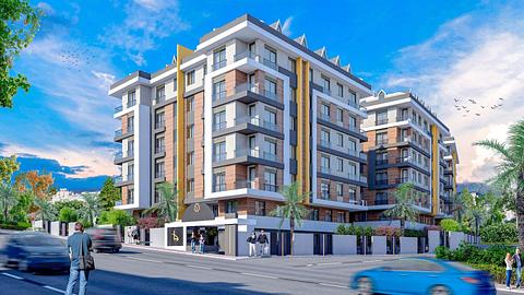 Til salgs: 1 til 4 soveromsleiligheter med basseng i Beylikduzu, Istanbul