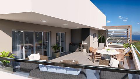 Long Beach bölgesinde lüks konut kompleksi, Kıbrıs