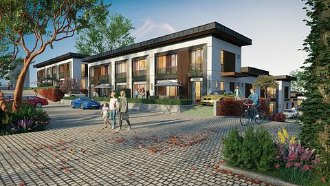 Smart Home Villa i Basaksehir, Istanbul med 5 værelser til salg