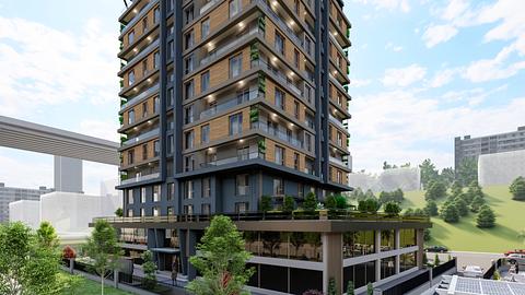 Apartments for Sale in Kağıthane, Istanbul: Options with 1, 2, and 3 Bedrooms Suitable for Citizenship