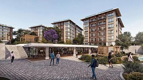 Lejligheder til salg i Istanbul Zeytinburnu med statsborgerskab