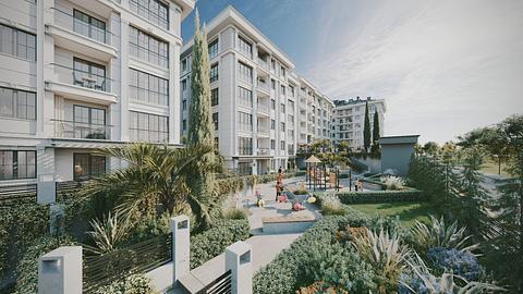Smart Home-lejligheder i Istanbul's Buyukcekmece med statsborgerskabsoption