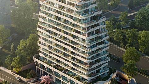 Lejligheder i Beşiktaş med private terrassepools og udsigt over Bosporus