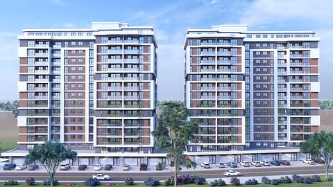 Bycenterlejligheder i Kucukcekmece, Istanbul - 1-3 Værelser med Smart Home-funktioner