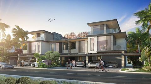 خانه های شهری مجلل در Tranquil Golf Living در دبی