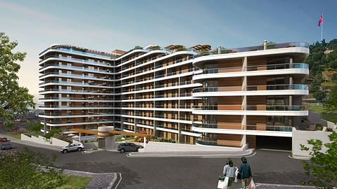 Til salg: Pendik lejlighed med havudsigt, 1, 2, 3 soveværelser, inklusiv opholdstilladelse