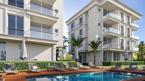 Moderne lejligheder med storslået udsigt i Kepez, Antalya