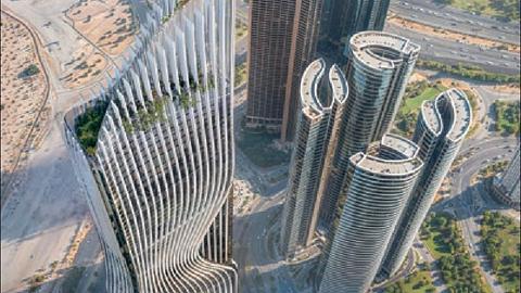 برج آسمان ببر: جواهر تاج دبی