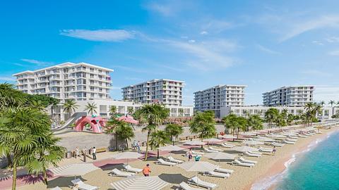 Elegant sea view apartment project in Al Hamriyah, Sharjah