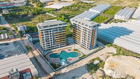 Innflyttingsklar 1+1 leilighet til salgs i Alanya Avsallar