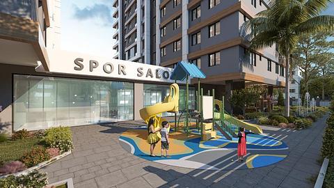 Sea View Apartment for Sale with 2 and 3 Bedrooms in Kucukcekmece, Istanbul