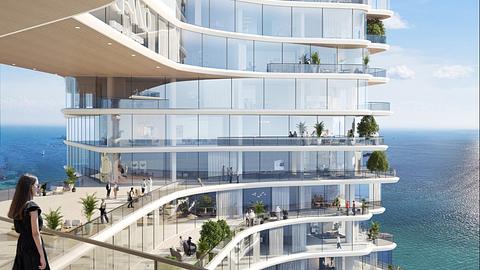Exceptional project with sea view in Jazeerat Al Marjan