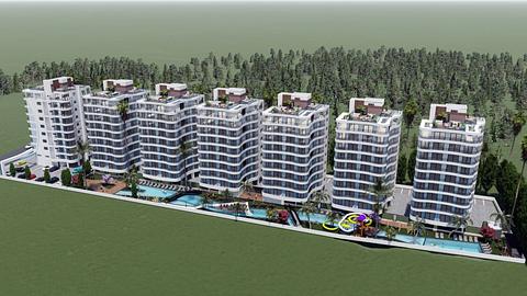 Long Beach, Kıbrıs'ta muhteşem konut kompleksi.