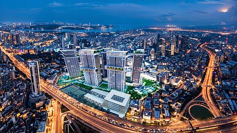 Familiebolig i Sisli med panoramaudsigt over Bosporus