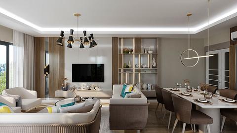 Basaksehir Apartments for Sale: 2-4 Bedrooms, Citizenship and Security Features
