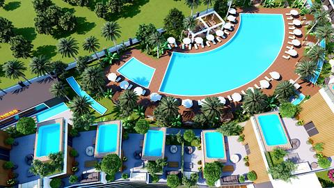 Opplev et luksuriøst opphold med overdådige leiligheter i Aksu, Antalya