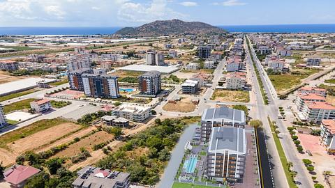 Køb din drømmelejlighed i Alanya Gazipasa: 1-6 soveværelsesmuligheder med pool