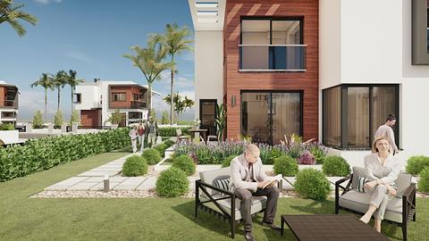 Elegante villaer beliggende i Iskele Long Beach, Famagusta