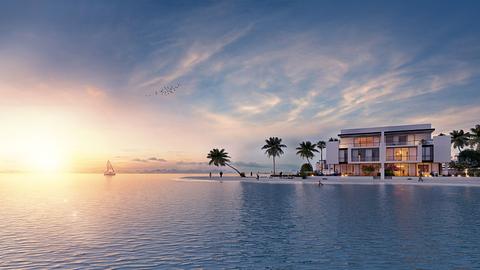 Glamorous villas with sea view in Al Hamriyah, Sharjah