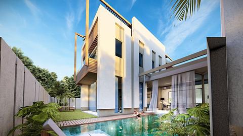 Luksuriøs villa i lavdensitet Dosemealti Mahallesi, Antalya