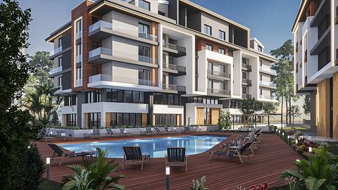 Elegant apartments near to beach in Konyaalti, Antalya