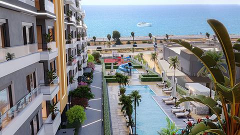 Charmerende lejligheder med havudsigt nær stranden i Finike, Antalya