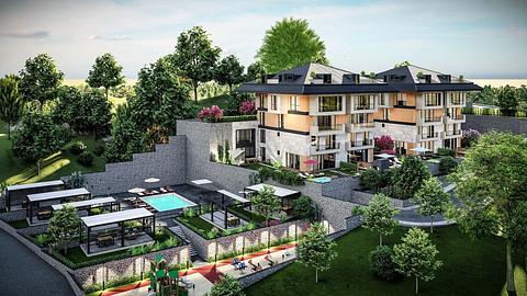 Apartman u centru grada u Uskudaru, Istanbul sa 4 spavaće sobe i prilikom za dobijanje državljanstva
