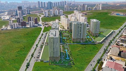 Basaksehir Apartments for Sale: 2-4 Bedrooms, Citizenship and Security Features
