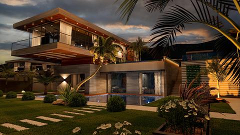 Til salg: 3-værelses villa i Kyrenia, Nordcyprus
