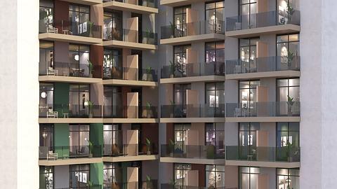 عقار للبيع في دبي – العيش العصري في Stonehenge Residences