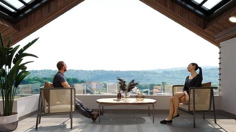 Villa med naturudsigt i Sile, Istanbul med statsborgerskab og havudsikt