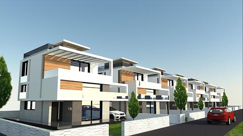 Rummelige villaer ved havet med elegant design i Kyrenia, Cypern